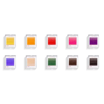 8 soros színes "classic" műszempilla 0.10 8 soros színes "classic" műszempilla 0.10