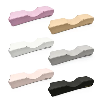 Memóriahabos párna műbőr huzattal 56x18x10cm