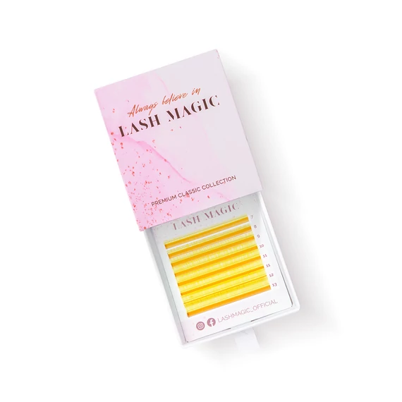 8 soros színes "classic" műszempilla 0.07