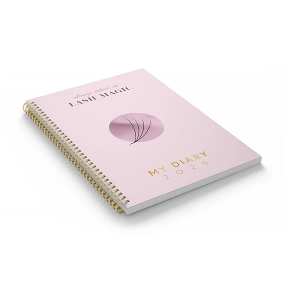 Lash Magic 2026-os naptár A/5