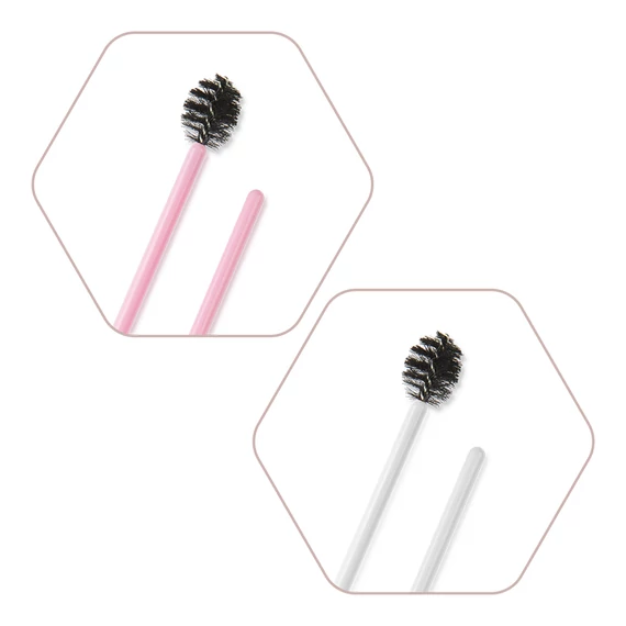 Alma alakú szempilla fésű