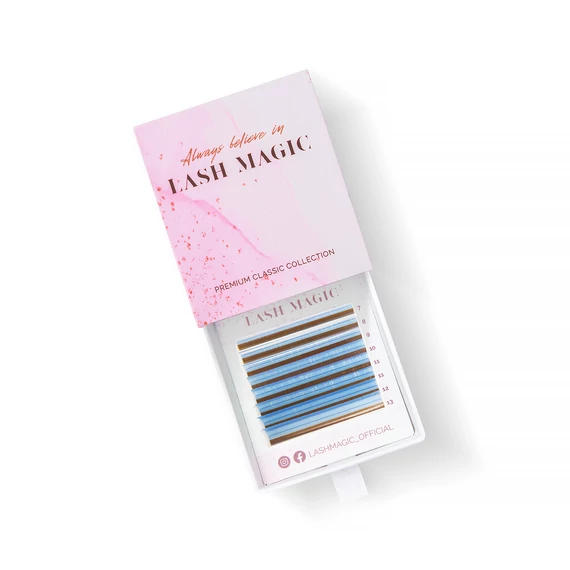 8 soros színes "classic" műszempilla 0.07