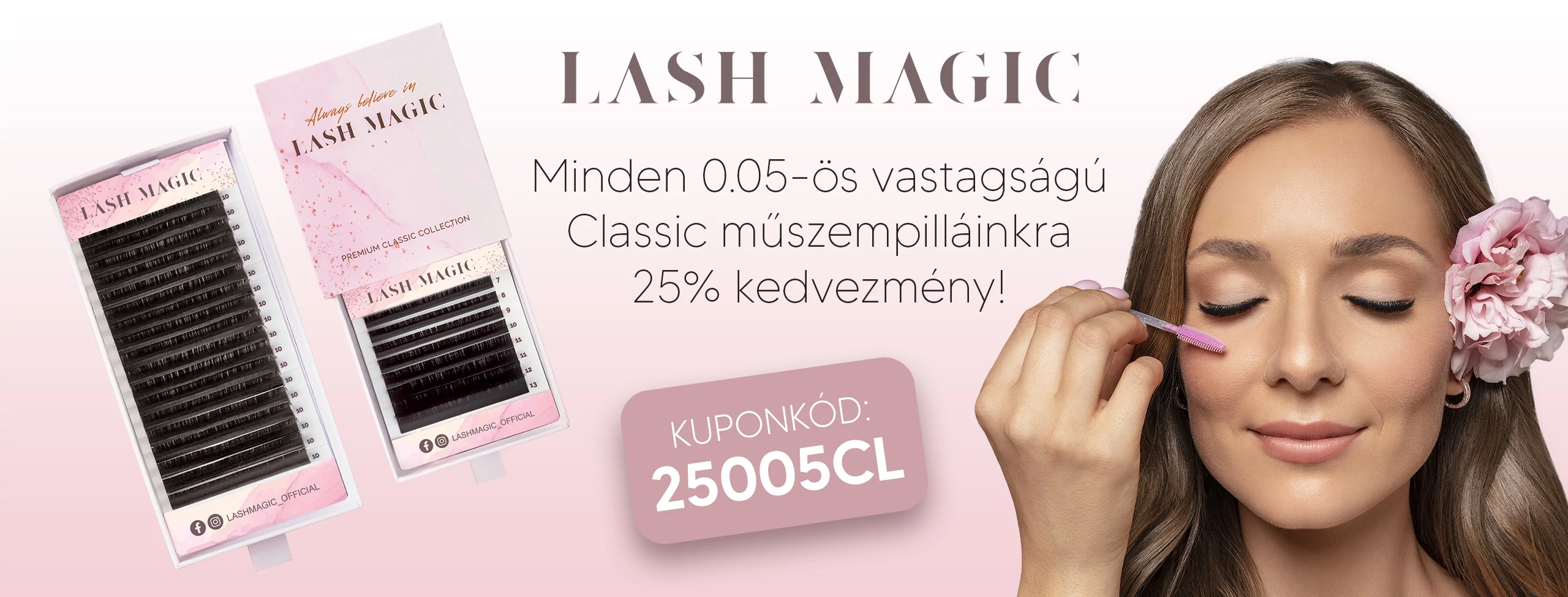 Lash Magic – Prémium műszempillák